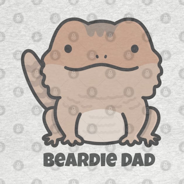 Brown Bearded Dragon Dad by pbanddoodles